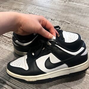 Nike Black and White Low-Top Sneakers